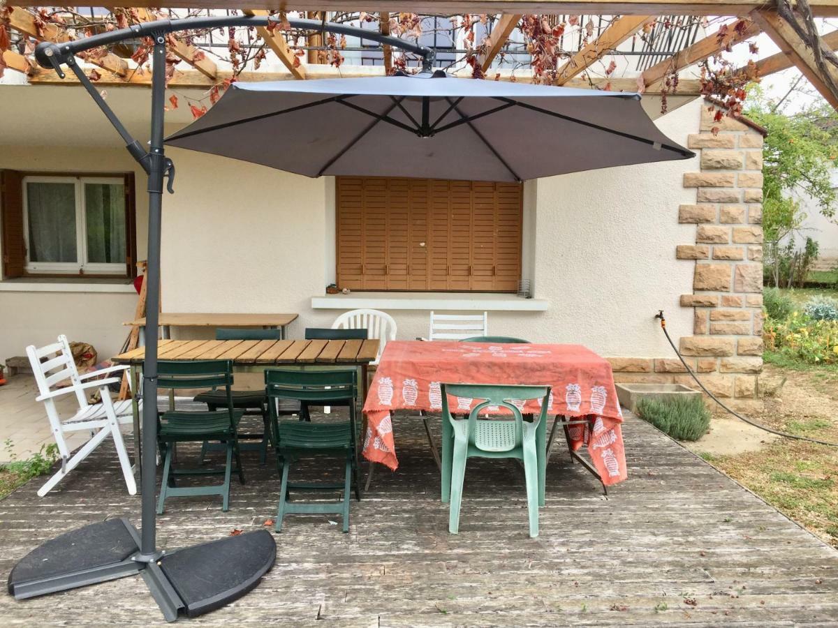 Chambre Avec Vue Sur Jardin Charnay-lès-Mâcon Eksteriør bilde