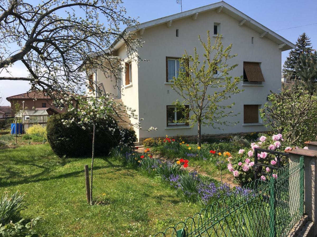 Chambre Avec Vue Sur Jardin Charnay-lès-Mâcon Eksteriør bilde