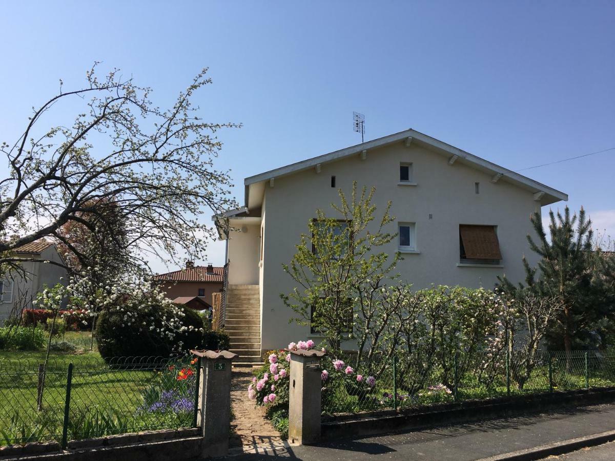 Chambre Avec Vue Sur Jardin Charnay-lès-Mâcon Eksteriør bilde